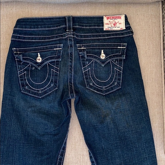 True Religion Becky size 28 jeans rhinestone - Picture 6 of 8
